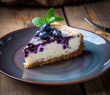 Cheesecake blueberry