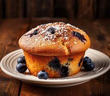 Muffin aux myrtilles