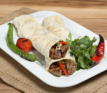Wrap kafta turque au barbecue