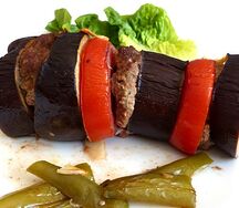 Kebab à l'aubergine
