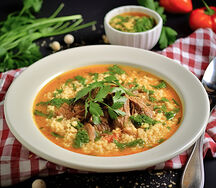 Soupe de mouton au couscous