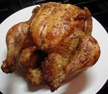 Poulet au four
