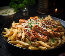 Pâtes au poulet