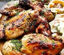 Poulet braisé