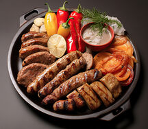 Assiette de viande