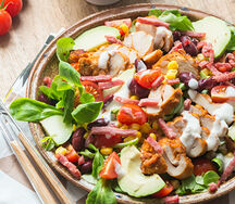 Salade au poulet