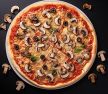 Pizza reine grand