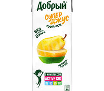 Բնական հյութ Դոբրի տանձ և խնձոր