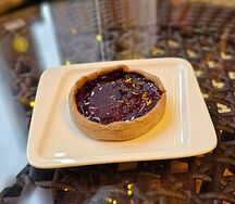 Ржаная корзиночка с брусникой