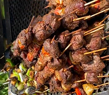 La brochette de filet de bœuf