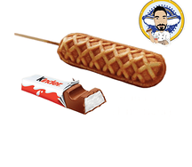 Waffle stick kinder