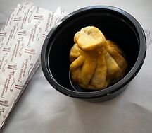 Хинкали с бараниной жареные