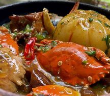 Placali sauce kplala gombo frais