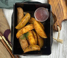 Баварская колбаска с дольками