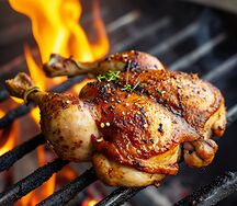 Poulet grillé à l’ail 