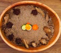 Riz soumbara au poulet