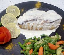 Filet de mérou au beurre blanc