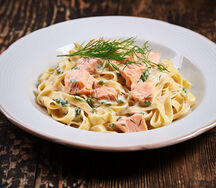 Tagliatelle saumon