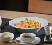 Spaghetti crevettes