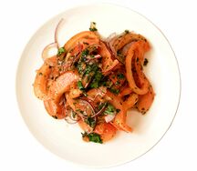 Салат Ачичук с кинзой