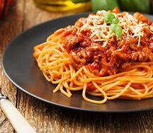 Spaghetti bolognaise traditionnel