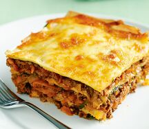 Lasagnes moelleuses au four