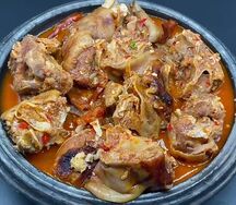 Soupe de cabri épicée