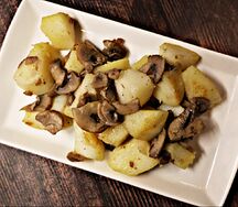 Картофель с грибами