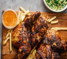 Poulet braisé