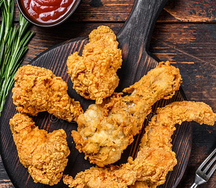 Poulet pané