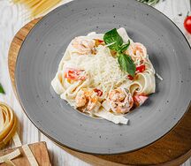 Паста с креветками