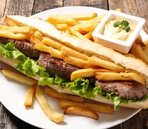 Sandwich frites