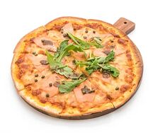 Pizza saumon