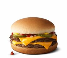 Double cheese burger