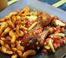 Alloco poulet