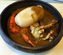 Sauce graine et placali