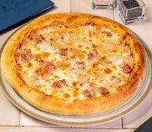 Пицца с морепродуктами