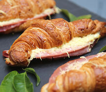 Croissant jambon & croque monsieur