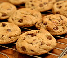 Cookies aux pépites de chocolat & biscuit sablés