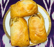 Самса с картофелем