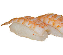Sushi crevette