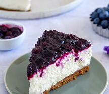 cheesecake myrtille