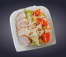Салат Цезарь с курицей