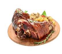 Méchoui de jarret de porc