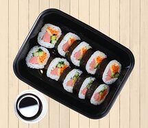 Кимпаб с сосиской