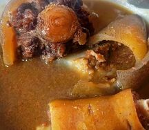 Soupe de patte de bœuf