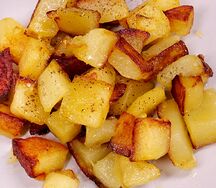 Pomme de terre sauté à la viande haché
