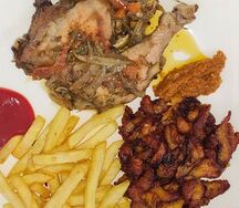 Alloco frites poulet