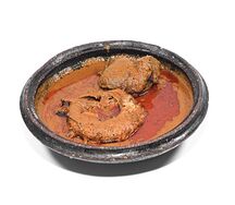 Sauce graine accompagné de foutou