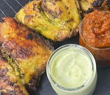 Poulet braisé